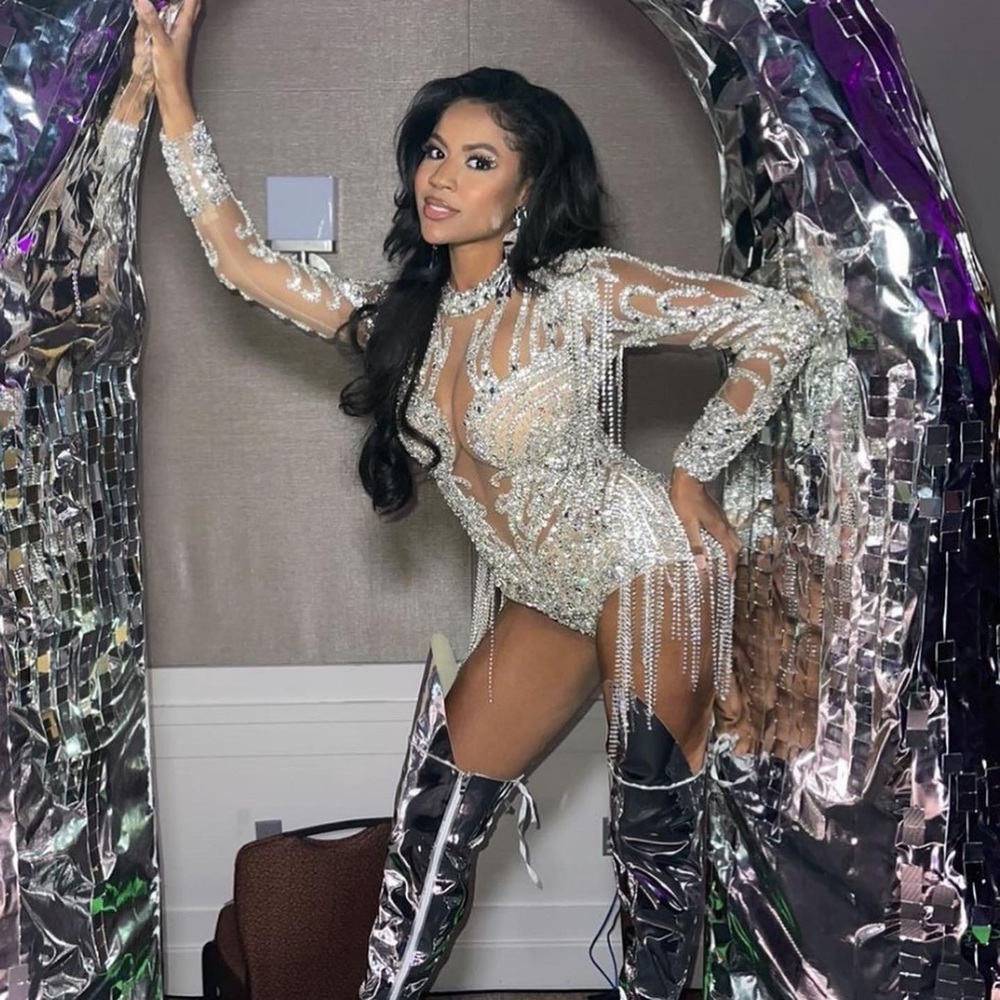 Miss usa national costume jumpsuit!